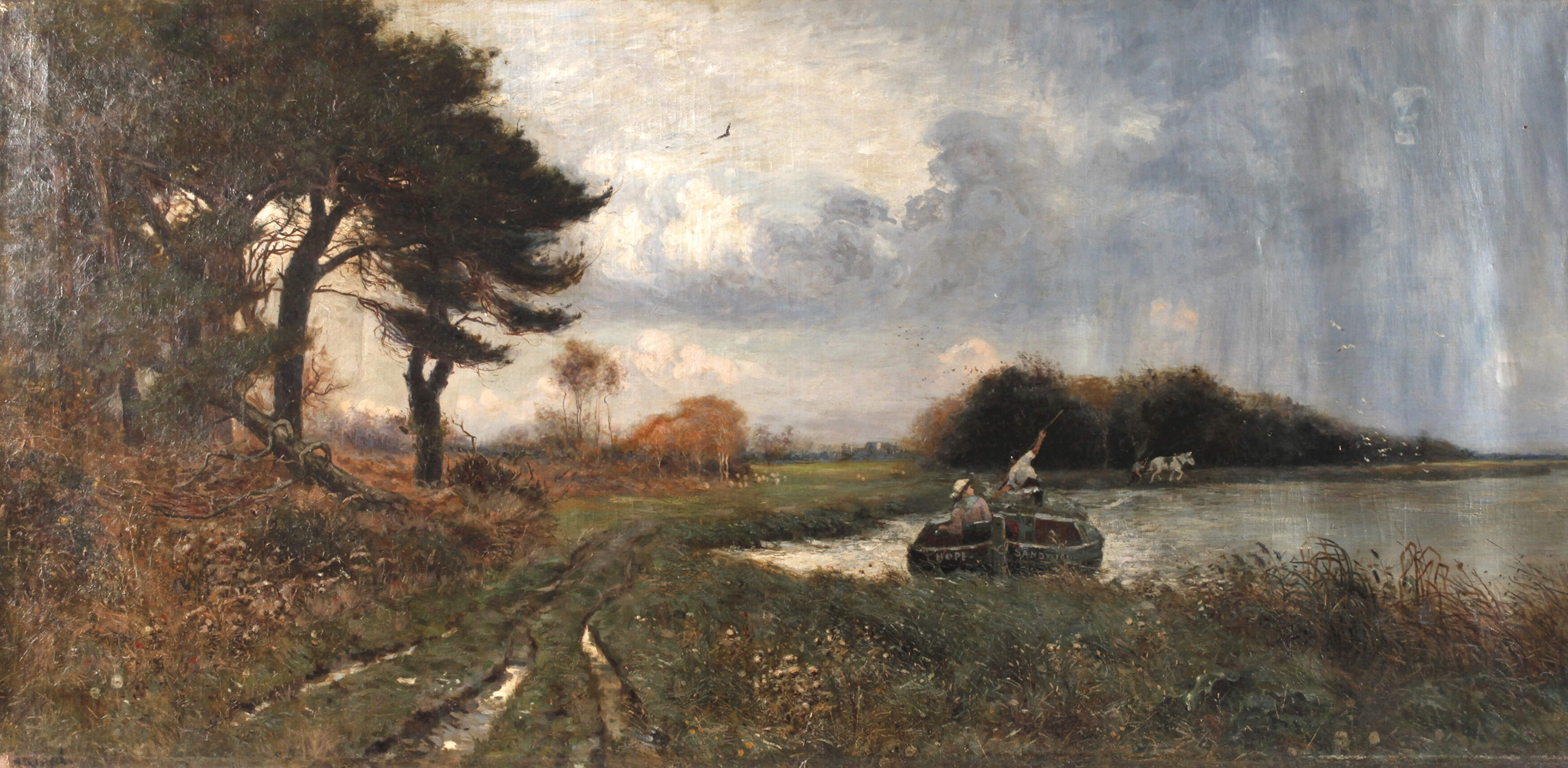 Thomas James Lloyd, attr., Frühling an der Küste