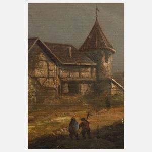 Heinrich August Mansfeld, attr., "Gebirgslandschaft"