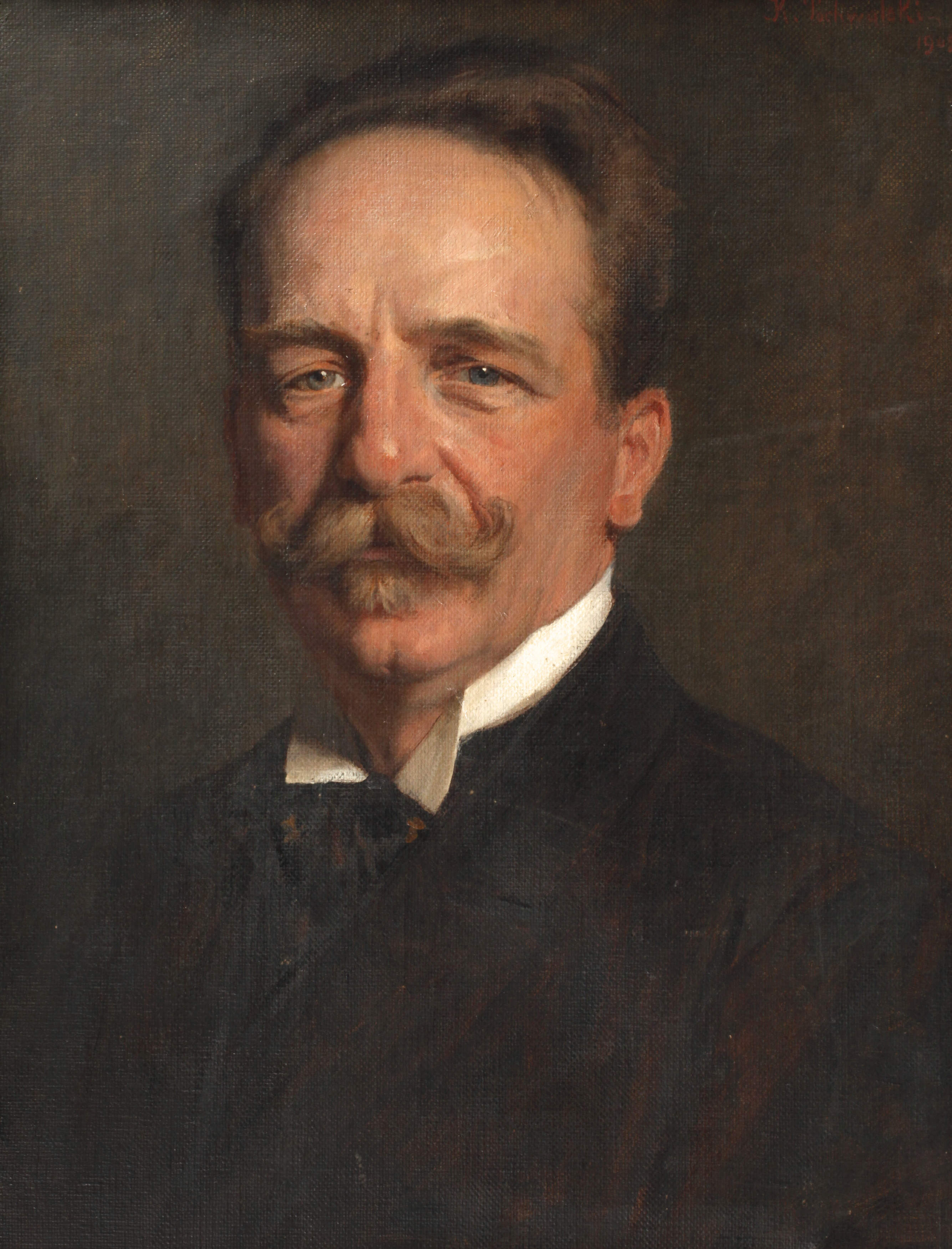 Kasimir Pochwalski, Selbstportrait