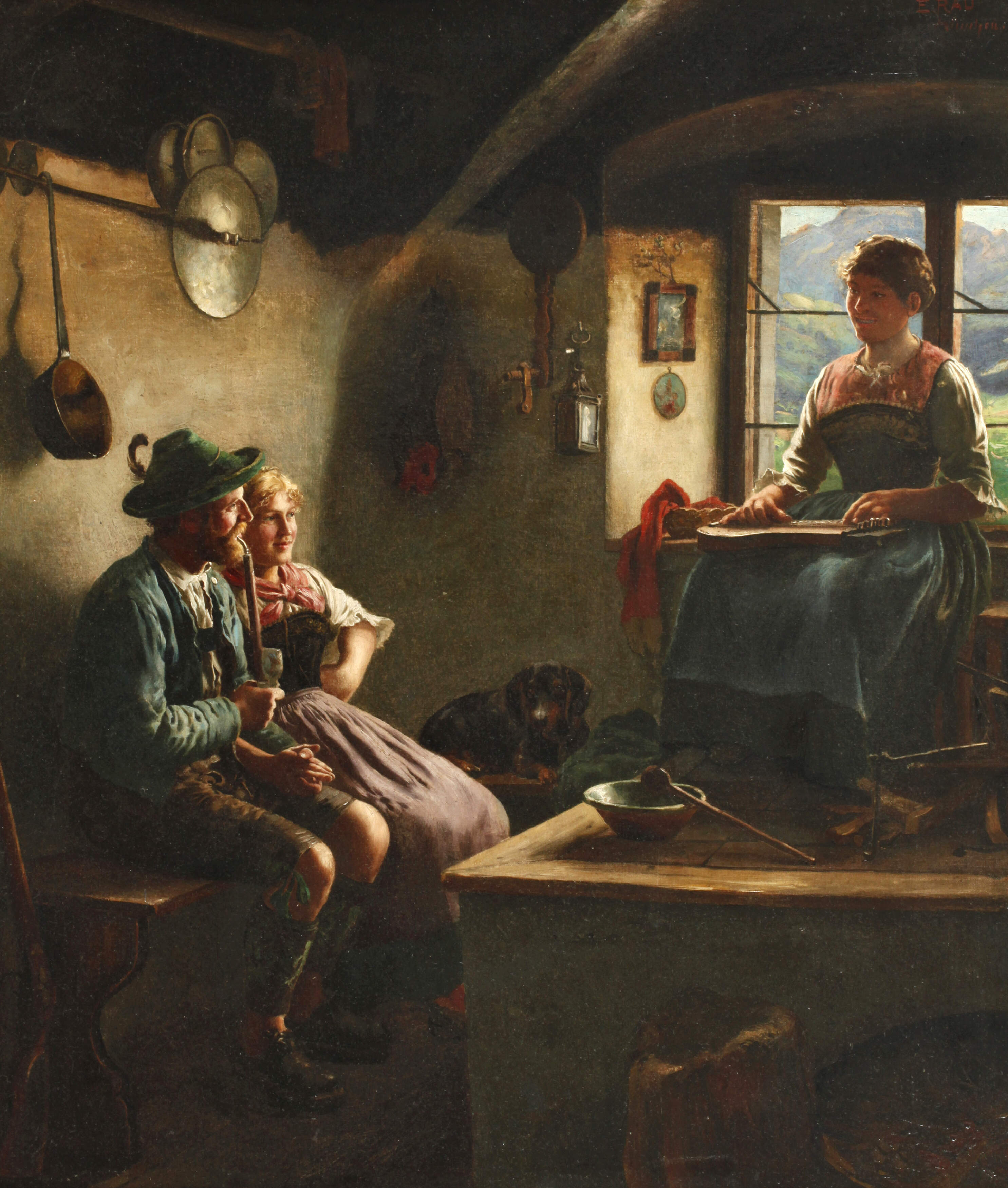 Emil Rau, Küchenidyll