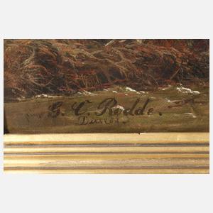 Carl Gustav Rodde, Mühle am Gebirgsbach