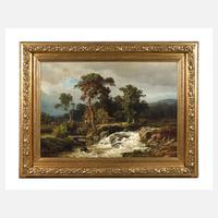 Carl Gustav Rodde, Mühle am Gebirgsbach111