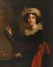 nach Élisabeth Vigée-Lebrun, Selbst im Atelier