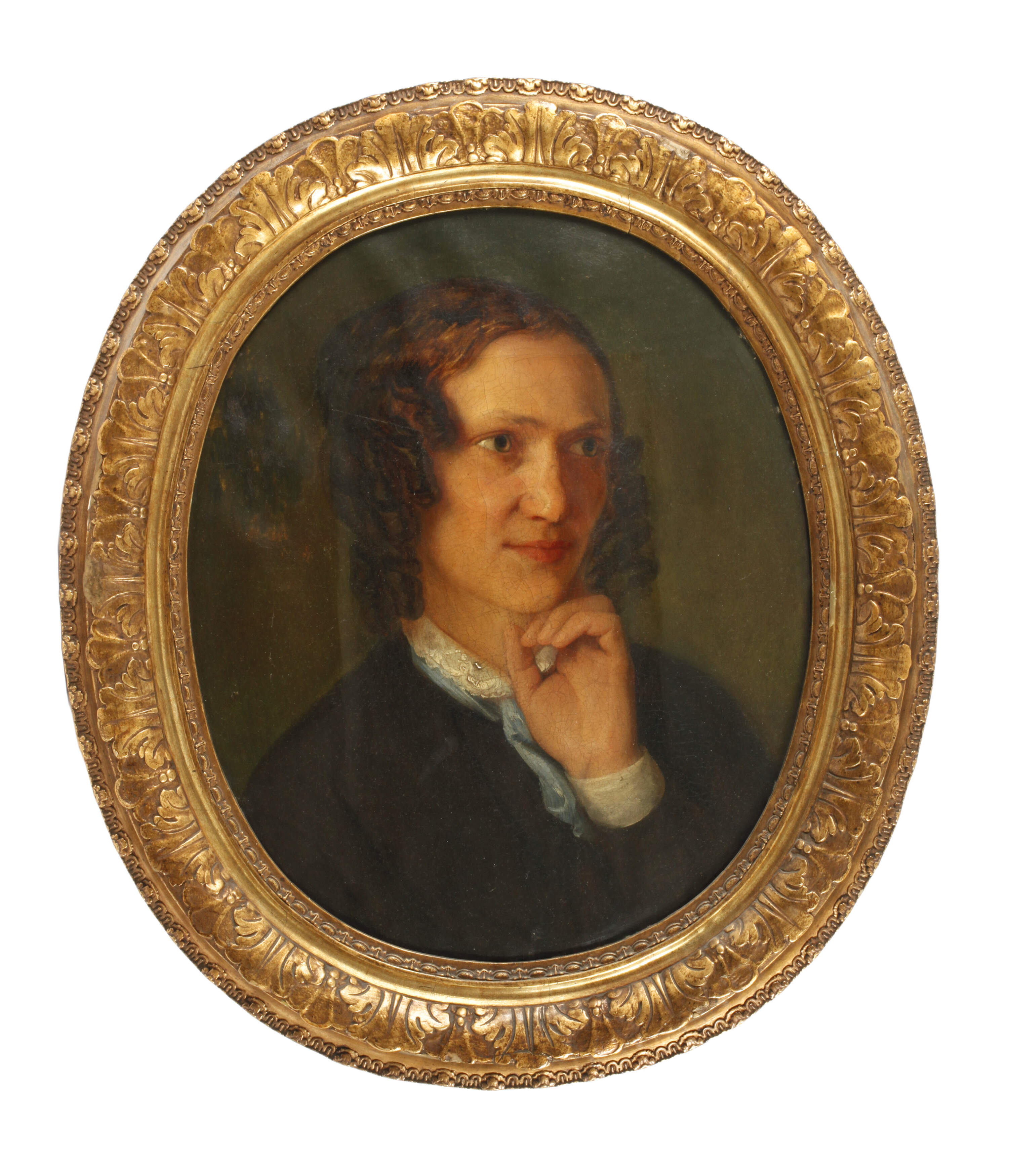 Frauenportrait Biedermeier