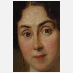 Paar Biedermeier-Portraits