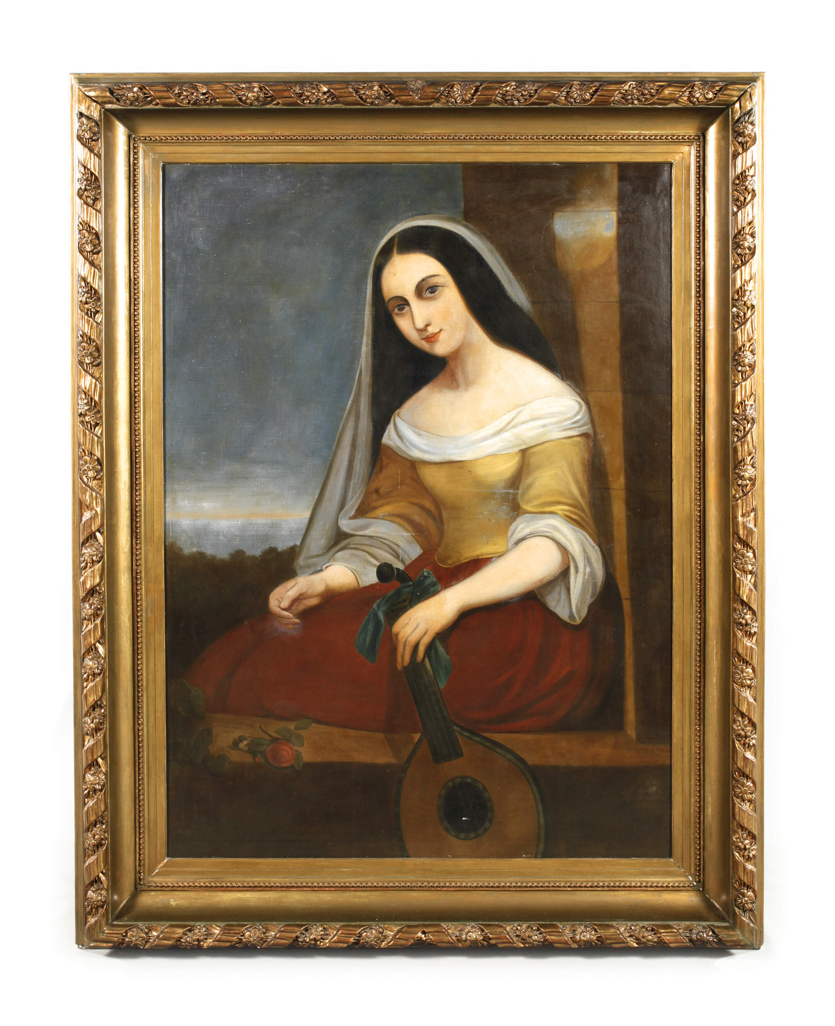 G. Ciardiello, Italienerin mit Mandoline