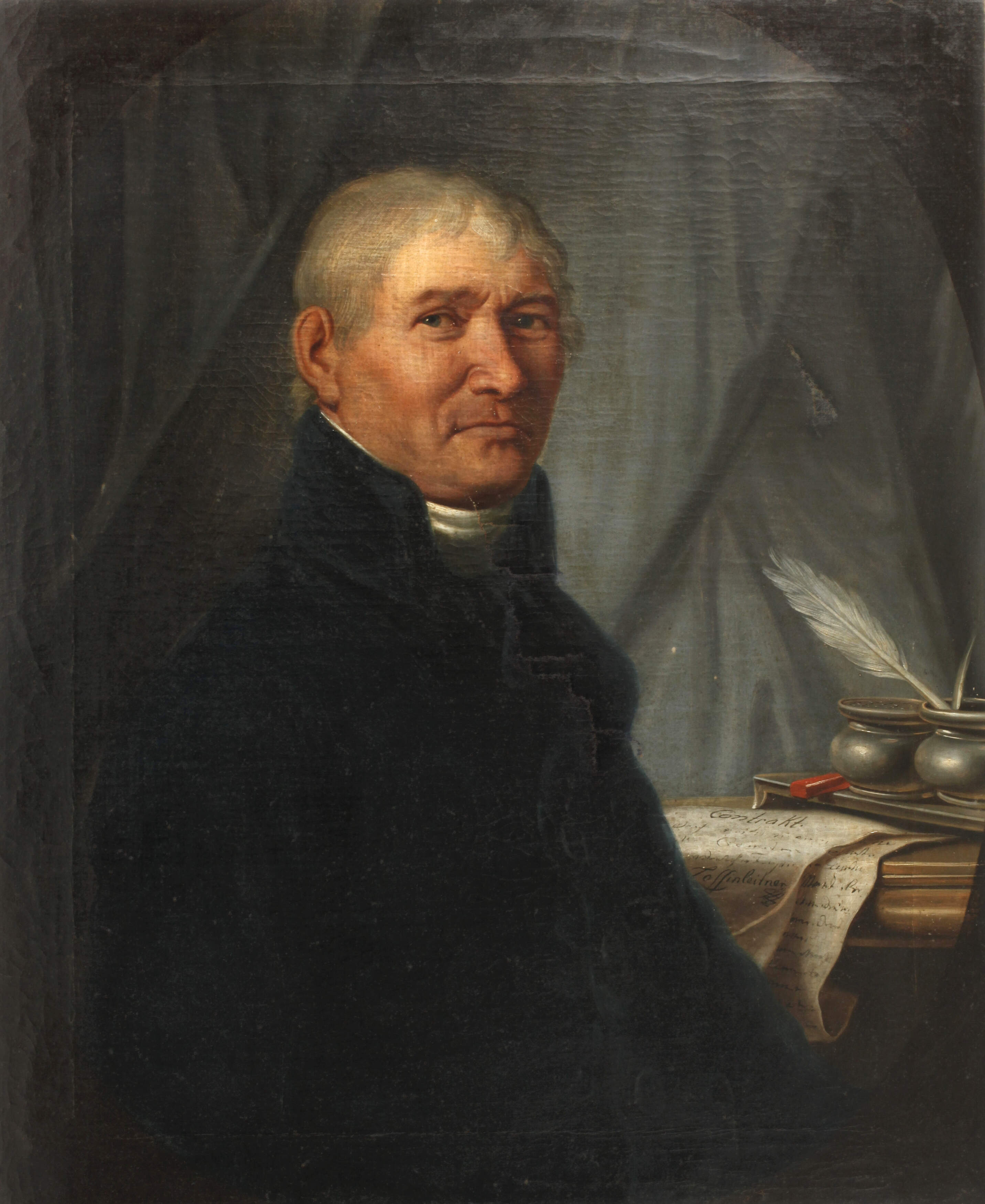 Klassizistisches Herrenportrait