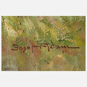 Josef Adam, "Kirchgang in Ziebingen"