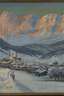 Alois Arnegger, attr., Das winterliche Kitzbühel