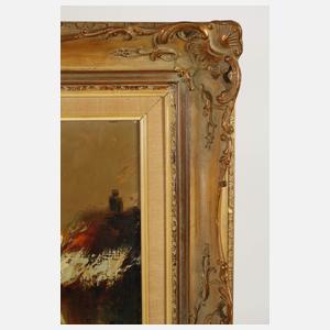 Michael Borbély, Pferdekutsche im Pusztadorf