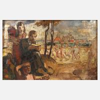 Johannes Driesch, Familie vor Erfurter Stadtkulisse111