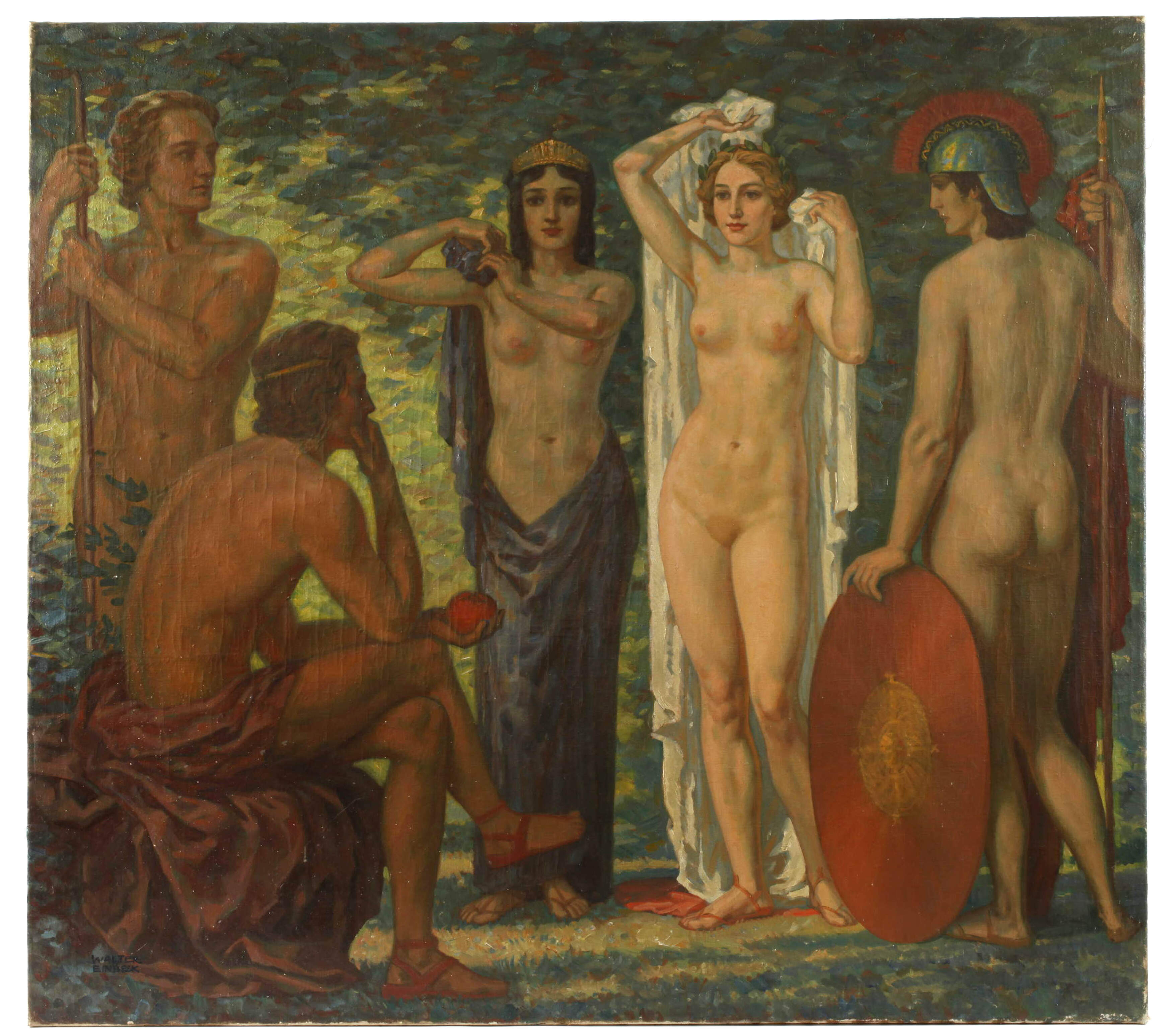 Walter Einbeck, "Das Urteil des Paris"