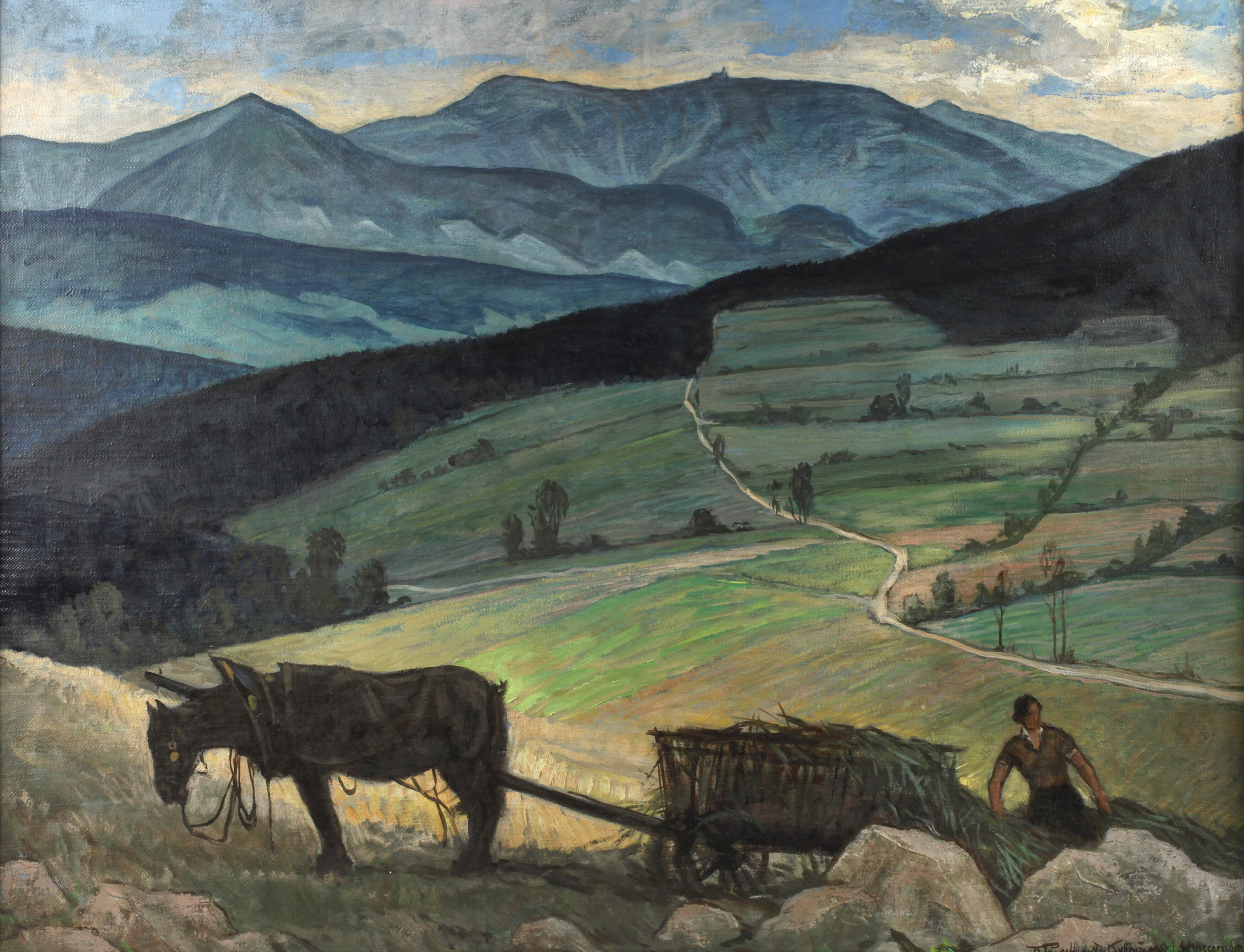 Otto Engelhardt-Kyffhäuser, "Schneegruben ..."