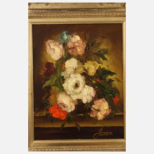Heinrich Garossa, Blumenstillleben