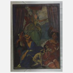 Otto Grassl, Commedia dell’arte