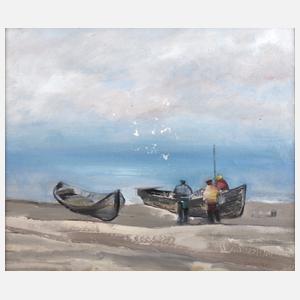 Grigoriew, Boote an der Küste