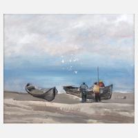 Grigoriew, Boote an der Küste111