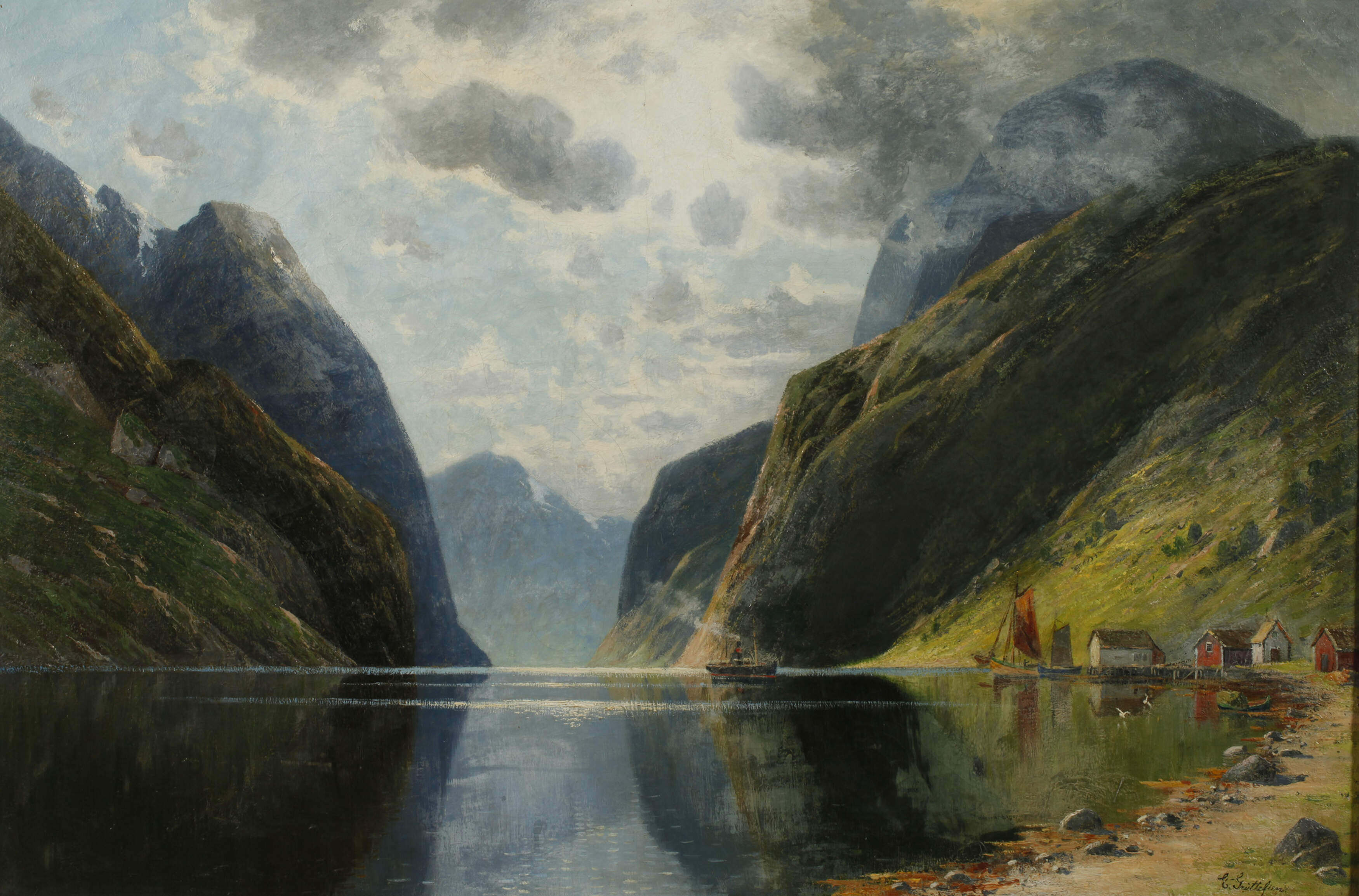 Elisabeth Grüttefien, Norwegischer Fjord