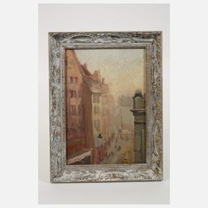 Fernand L. Guey, attr., Pariser Straßenszene