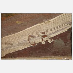 Fernand L. Guey, attr., Pariser Straßenszene