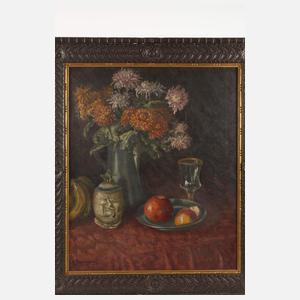 M. Hannemann, Chrysanthemenstillleben