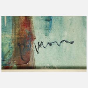 Paul Morró, Zwei junge Frauen im Garten