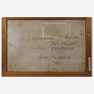 Jost Heyder, "Griechische Steilküste"