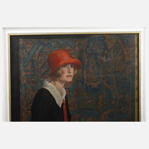 Armin Horovitz, attr., Damenportrait Art déco