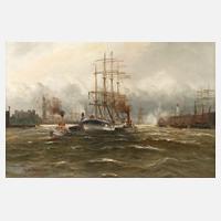 Alfred Jensen, Hamburger Hafen111