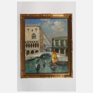 Luigi Lanza, Ansicht Venedig