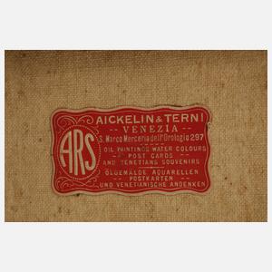 Luigi Lanza, Ansicht Venedig