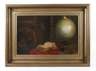 W. Leber, Stillleben mit Globus
