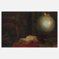 W. Leber, Stillleben mit Globus111