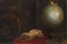 W. Leber, Stillleben mit Globus