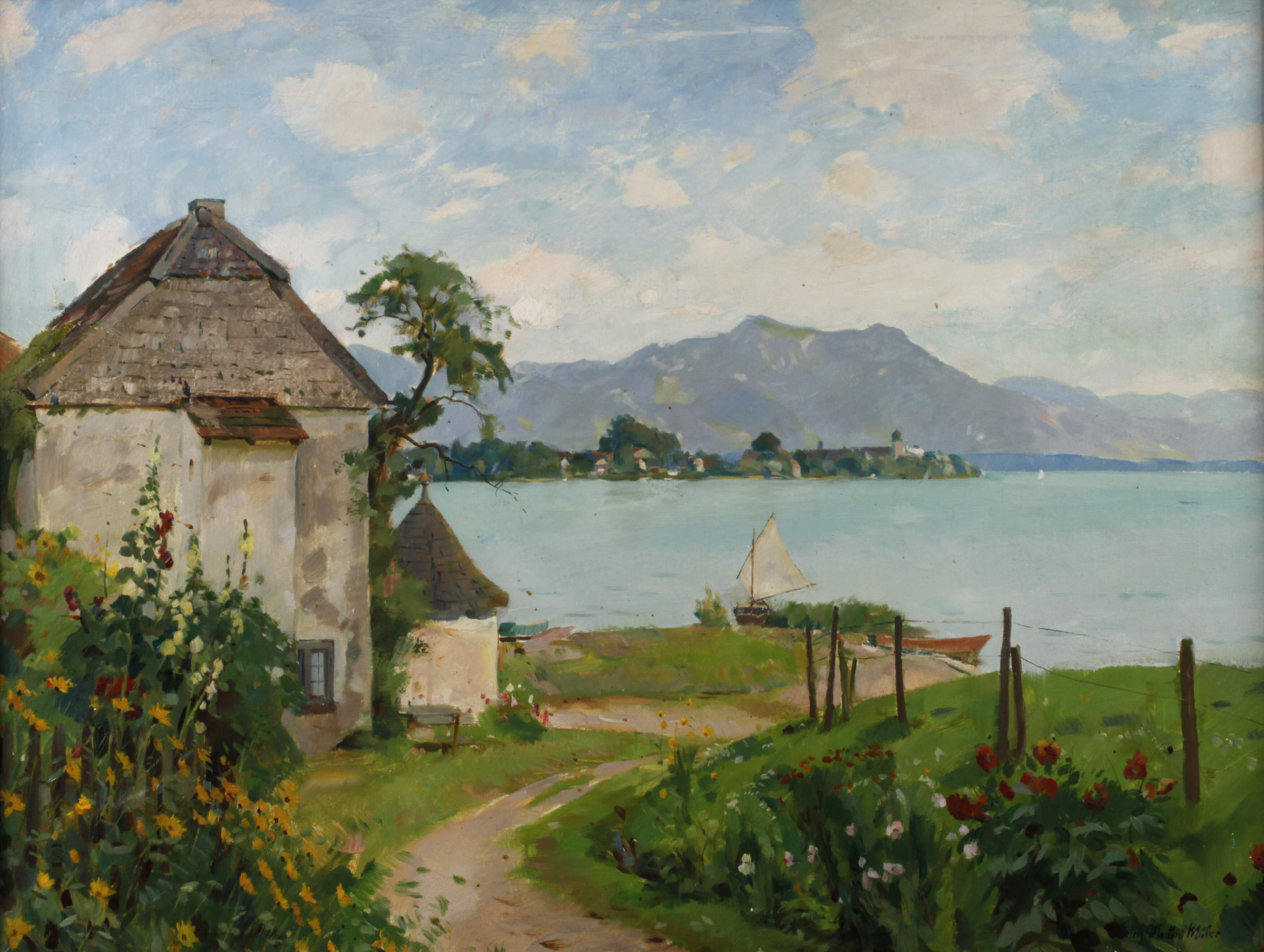 Erich Martin Müller, Am Chiemsee