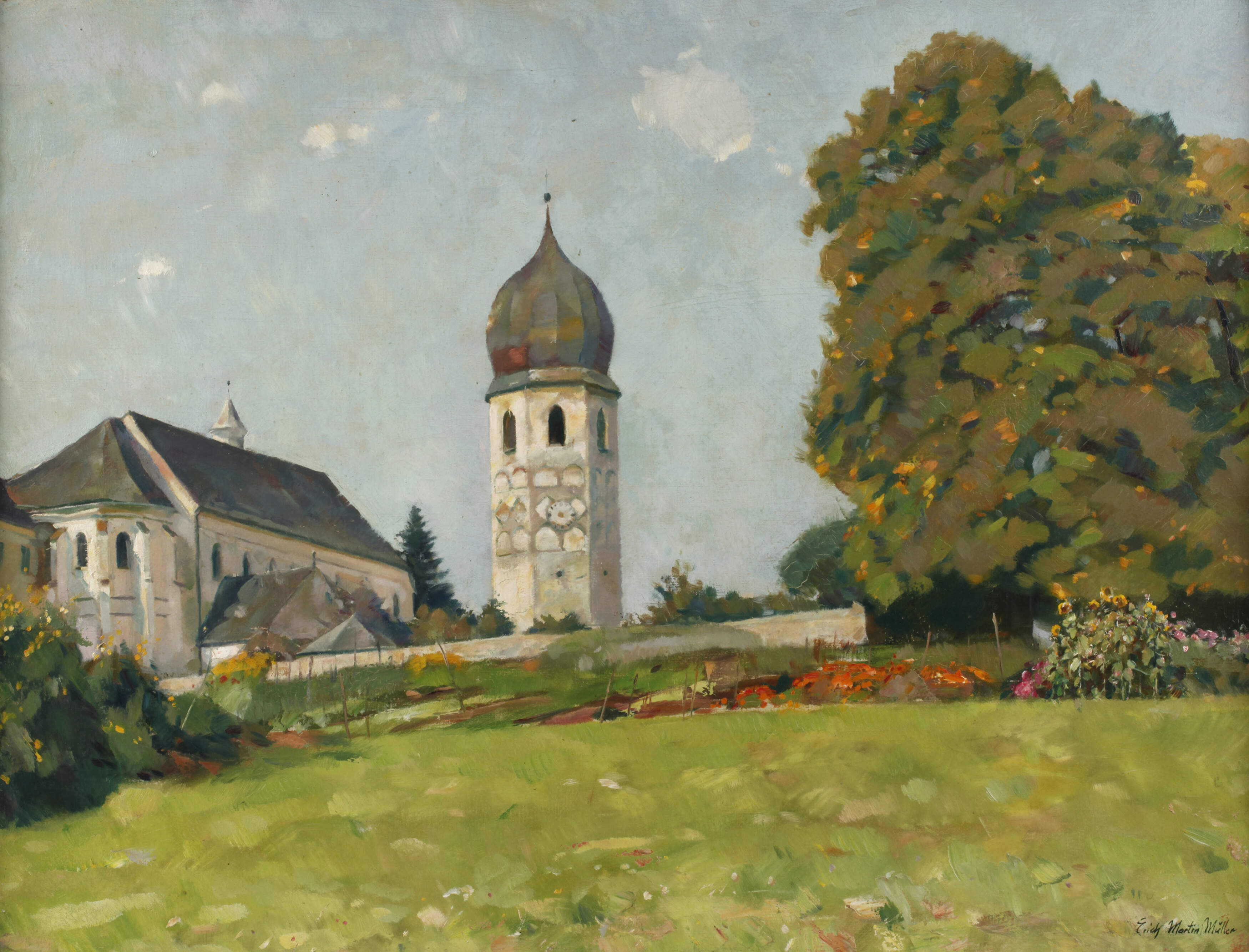 Erich Martin Müller, "Kloster auf Frauenchiemsee"