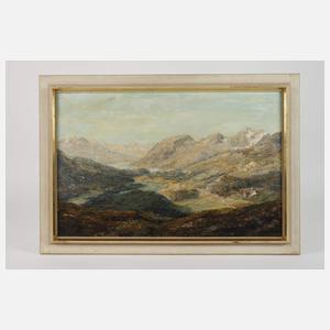 Otto Pippel, attr., "Herbst im Engadin"