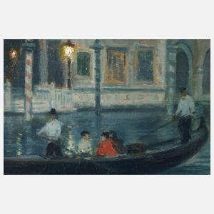 Jindrich Prochazka, Blaue Stunde am Canal Grande