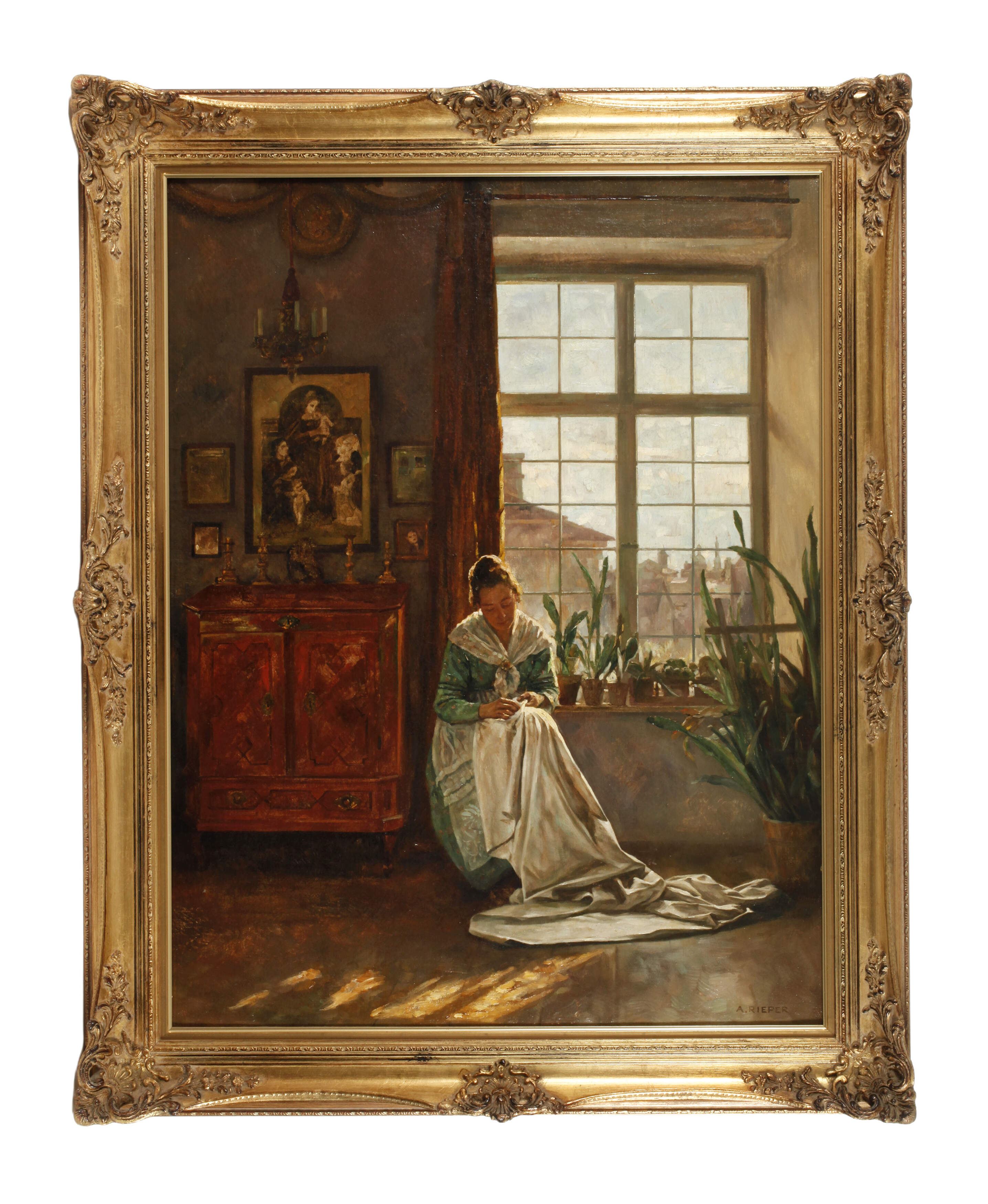 August Rieper, "Sonnige Zeiten"