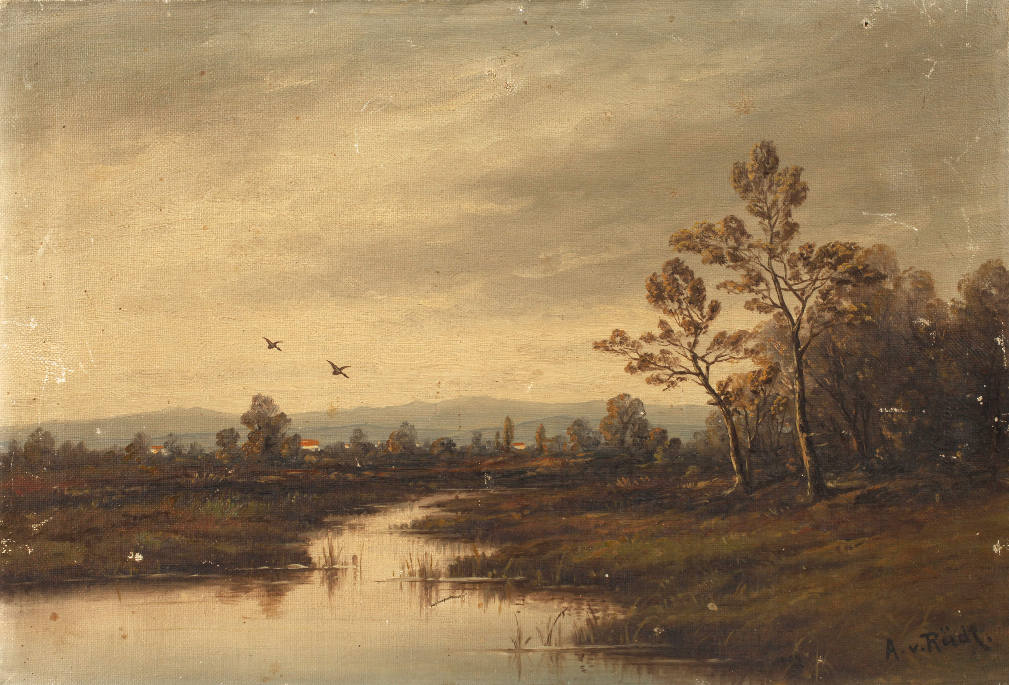 August von Rüdt, Herbst im Vorgebirge