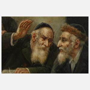 Nach Carl Schleicher, "Beim Rabbi"