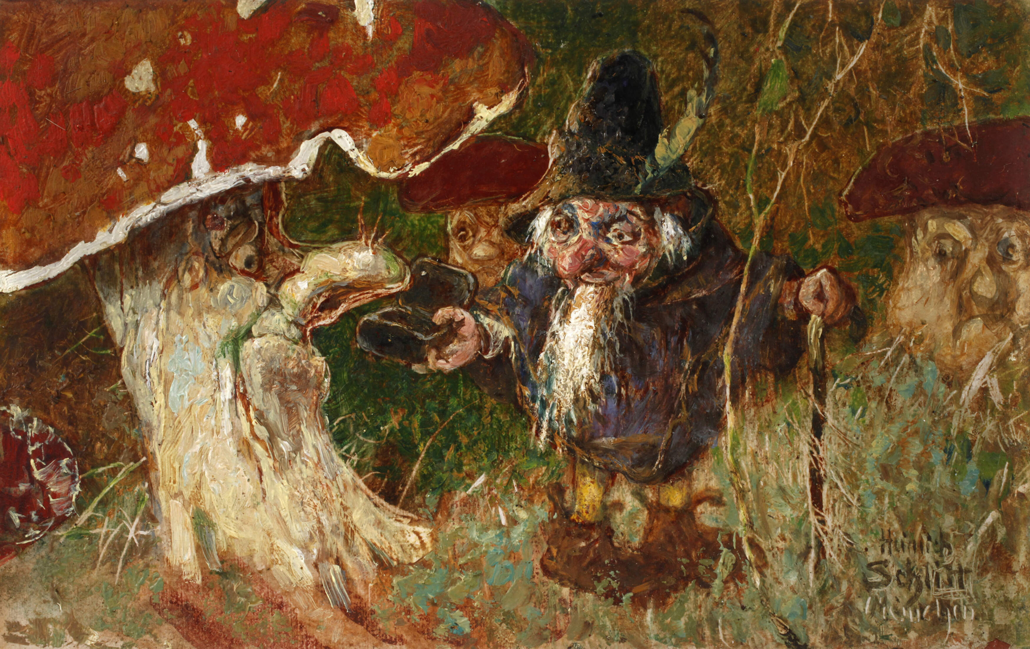 Heinrich Schlitt, Die Prise Schnupftabak