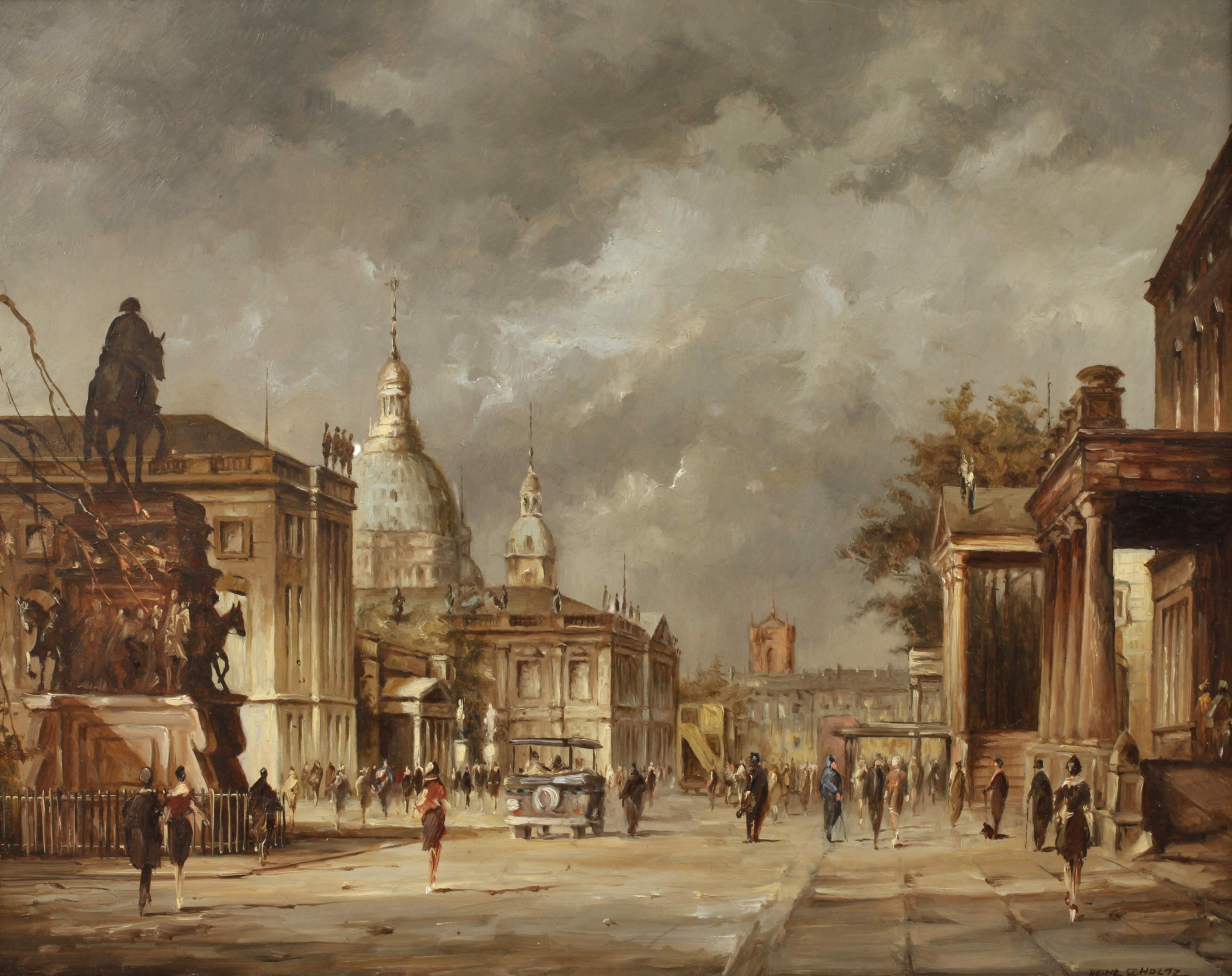 Heinz Scholtz, "Unter den Linden" Berlin