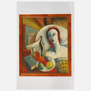 Armand Schönberger, attr., Dame mit Obst