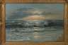 Karlheinz Schrader, Meeresbrandung im Abendlicht