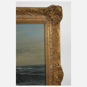 Karlheinz Schrader, Meeresbrandung im Abendlicht