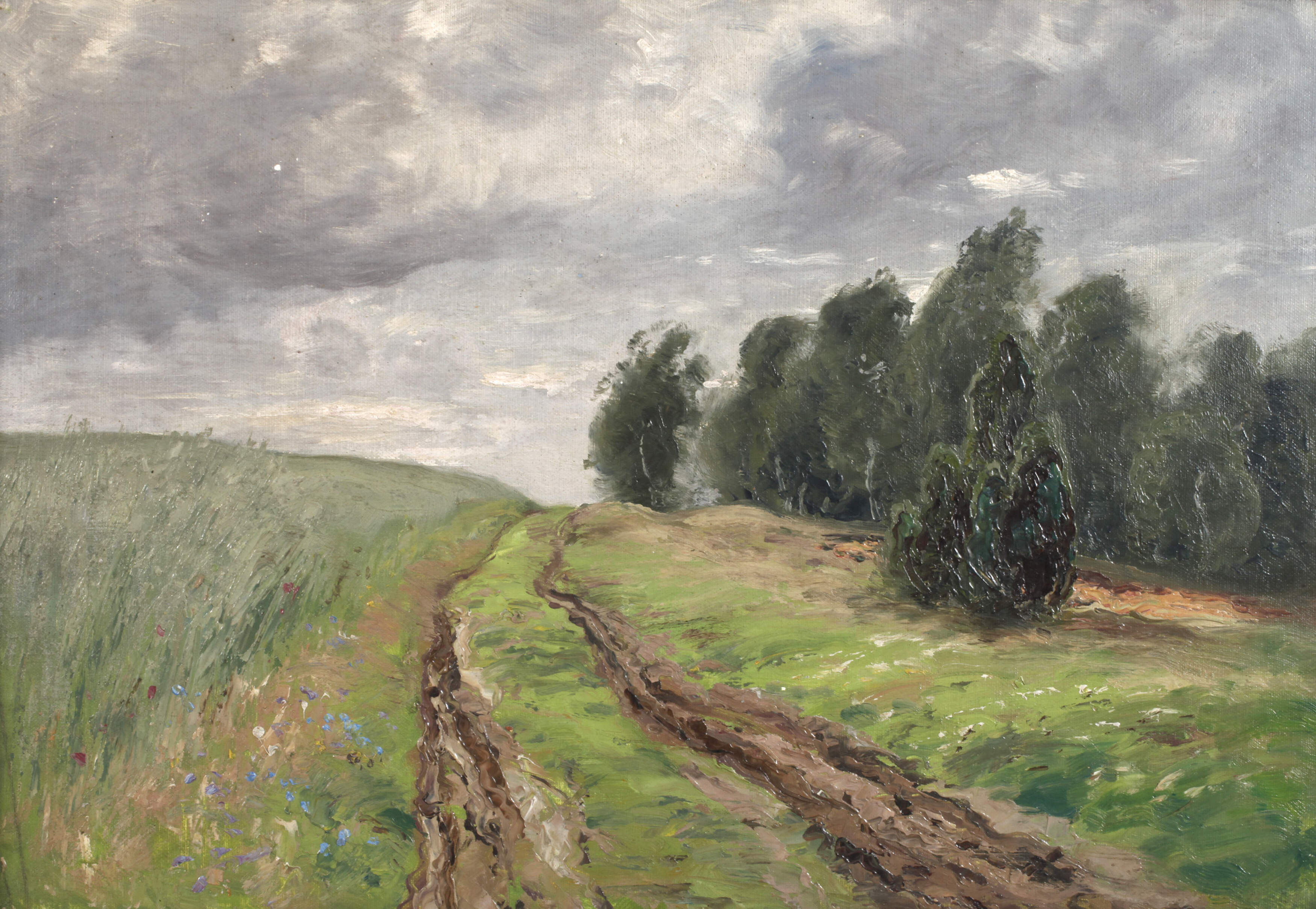 Friedrich Wilhelm Schwinge, attr., "Aus der Heide"