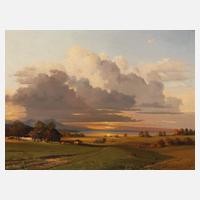 Hans Sengthaler, "Abendstimmung am Simssee"111