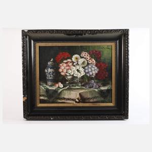 Sablitzky, Stillleben mit Flammblumen