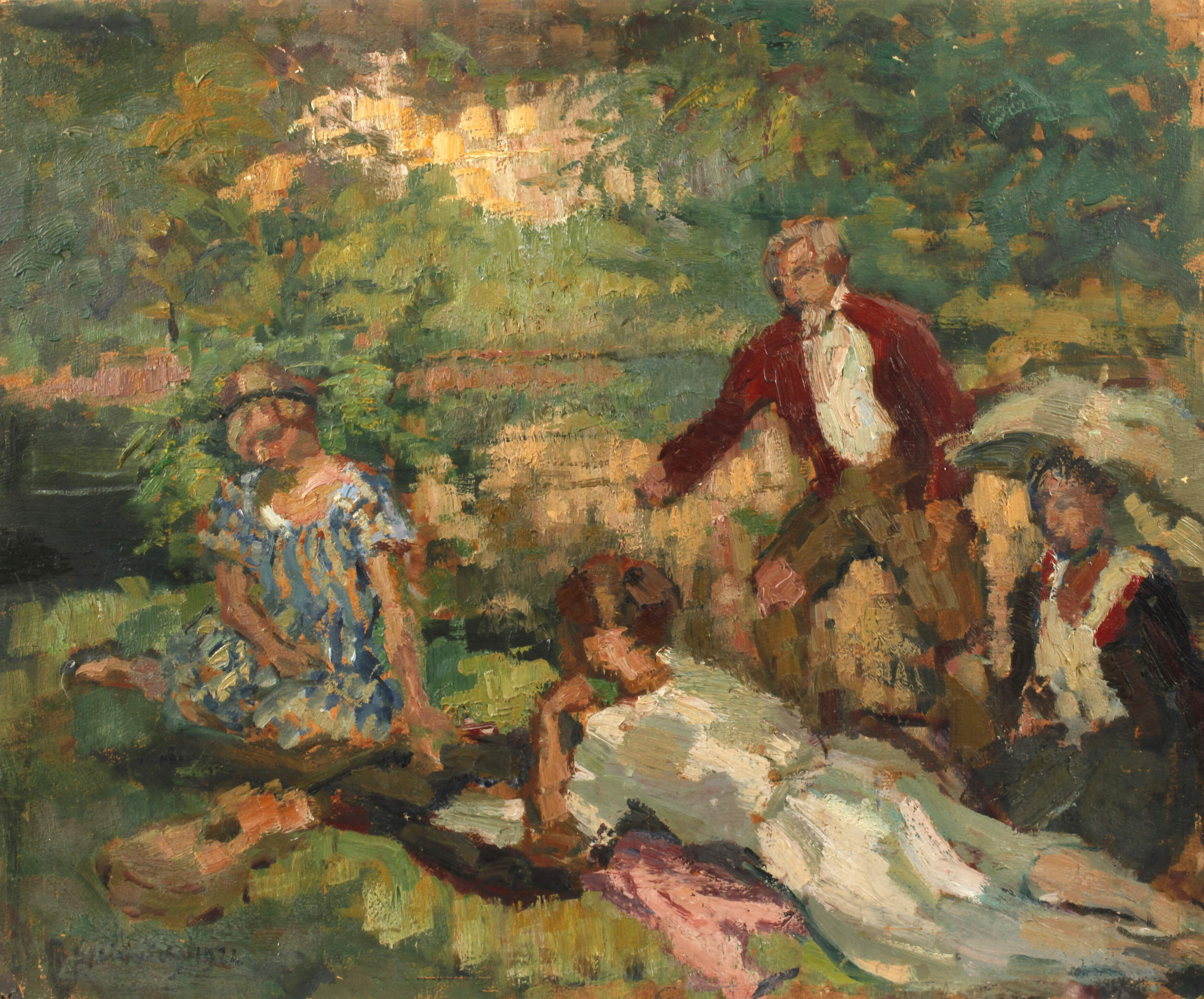 Beppo Steinmetz, Picknick am See